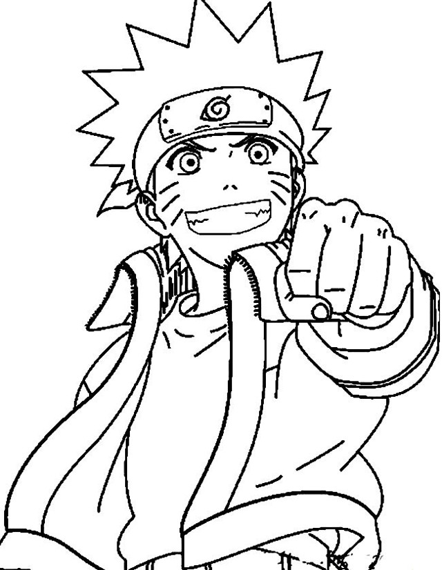 52 Desenhos do Naruto para Colorir e Imprimir – Revista Artesanato